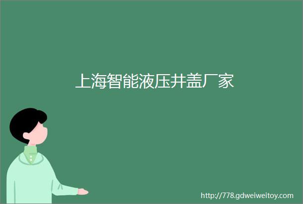 上海智能液压井盖厂家